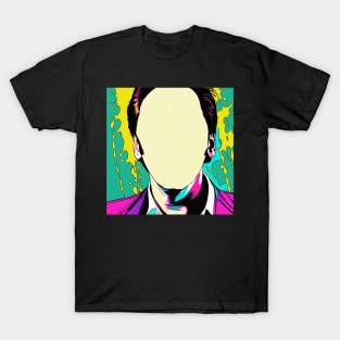 Nicolas Cage stolen face vector art fan works graphic design by ironpalette T-Shirt